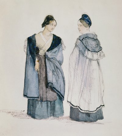 Inhabitants of Arles during the Time of Daudet and Bizet by Jean Joseph Bonaventure Laurens